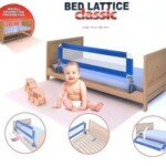 Classic Safety Bed Lattice Railing for Toddlers – Secure & Sturdy Guard for Peaceful Sleep