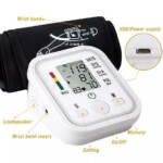 Digital Blood Pressure Monitor – Automatic Upper Arm BP Machine with Pulse Meter