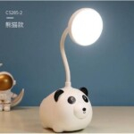 Panda-Designed USB Rechargeable LED Table Study Lamp