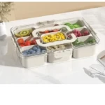 Multipurpose 9 Compartment Divided Serving Tray