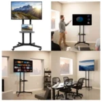 Mobile TV Cart With Wheels For 32–65 Inch Monitors