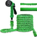 Hose Pipes Expandable Expanding Magic Hosepipe Extension with Spray Gun 175 Feet length