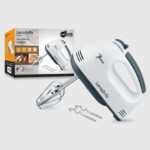 Hand Mixer, Electric Hand Whisk, Electric Hand Mixers for Baking, 7-Speed Small Stainless Steel Handheld Mixer