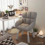 Office Chair, Comfy Fabric Desk Chair