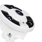 360 Degree Security Surveillance Camera Fisheye 1.7mm Lens Wide Angle Panoramic Security Indoor Dome Camera 2 in 1