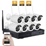 HD 8 Channel 720P Wireless IP Camera System