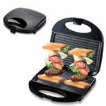 Sandwich maker Electric Grill, Pizza Pan, Waffle, Toast  (black)