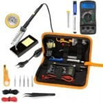 Soldering Kit 60W Adjustable Temperature Electric Soldering Iron