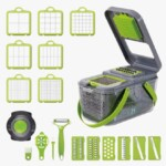 22-Pieces Multi-Function Veggie & Fruit Chopper