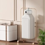 Plastic Floor Cloth Dryer Stand Foldable Laundry Drying Rack