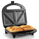 Sandwich Maker with Non Stick Plates