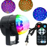 Disco Ball Party Lights – Sound Activated with Remote Control