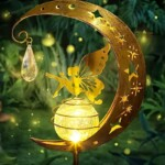 Solar Moon Garden Stake Lamp