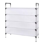 Shoe Storage Organizers Rack -White