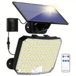 Solar Powered Security Light with Motion Sensor