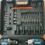 30pcs Impact Wrench Drill Combo