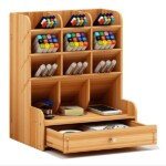 Wooden Desk Organizer Drawer