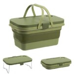 Portable Collapsible Picnic Basket