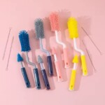 Silicone Baby Bottle Brush Set