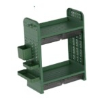Double Layer Desktop Storage Rack Organizer