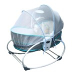 5-in-1 Multifunctional Rocker Bassinet for Babies
