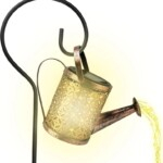 Solar Watering Can with Lights