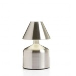 Soft Toch Metal Wireless Battery Operated Chargeable Lamp