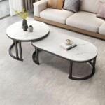 Luxury Modern Coffee Table Set