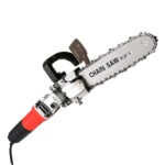 Chainsaw converter electric chain saw stand free