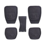 5 Piece Universal Car Rubber Mats Trimmable To Fit All Vehicles