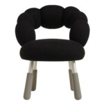 Ergonomic Swivel Stool with Backrest