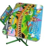 Kids Folding Study Table With Chair