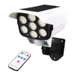 Solar Outdoor Motion Sensor Dummy Security Camera