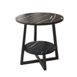 2 Tier Round Side Table