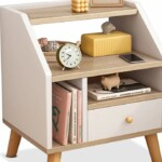 Modern Wooden Bedside Table