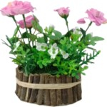 Lily Artificial Plant with Pot