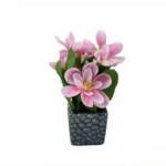 Orchid Artificial Plant with Pot