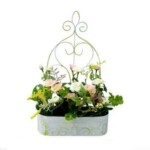 Lily Artificial Plant with Pot