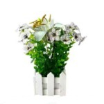 Lily Artificial Plant with Pot