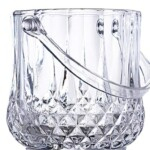 Luxury Glass Ice Bucket Pack Of 2