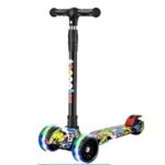 Kids Glide Scooter with LED Lights