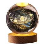 3D Solar System Crystal Ball
