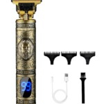 Professional LED Display Hair Clipper