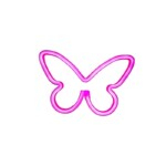 Butterfly Decoration Signs LED Light