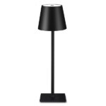 Cordless Dimmable Table Lamp Black