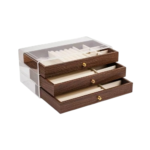 3 Layer Large Capacity Jewelry Box