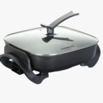 Electric Frying Pan with Glass Lid