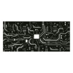Large Size Anti Slip Circuit Board Art Gaming Mouse Pad