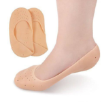 Silicone Moisturizing Reusable Heel Protectors Foot Socks – 2 Pairs