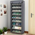 9-Tier Dustproof Space-Saving Shoe Organiser Storage Rack